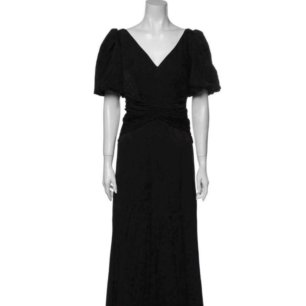 Markarian Silk Evening Dress W/ Tags